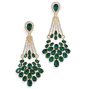 7132 1920s Flapper Art Deco Gatsby Earrings 20s Flapper Gatsby Accessories